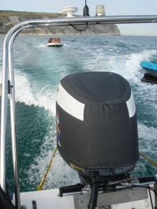 Yamaha 200HPDi Vented outboard Splash cover. 