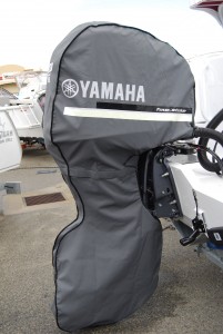 Yamaha F300B storage and towing cover