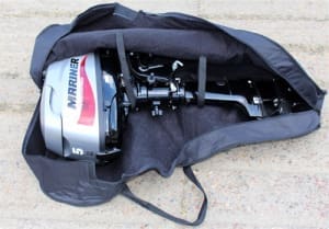 Outboard motor carry bag