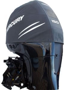 Mercury L4 supercharged Verado official vented outboard cowling cover. 