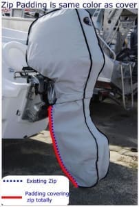 Zip protector 