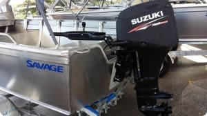 Suzuki DF50A Official vented outboard Splash cover.