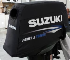 Suzuki DT15 vented outboard Splash cover.