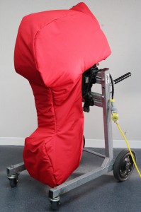 Extreme conditions heated outboard cover