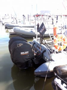Heated outboard covers