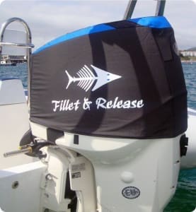 ETec 175hp Vented outboard Splash cover.
