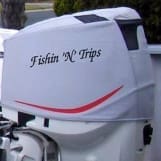 ETec 175 Vented outboard Splash cover.