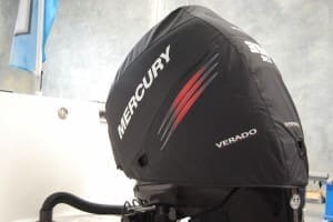 Mercury 350SCi official vented outboard cowling cover. 