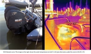 Honda heated outboard cover