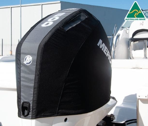 Mercury outboard covers the official vented cowling protection.