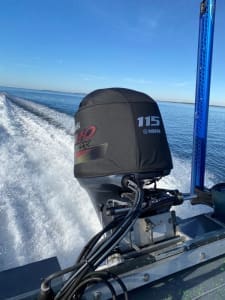 Yamaha F115 SHO Vented outboard Splash cover