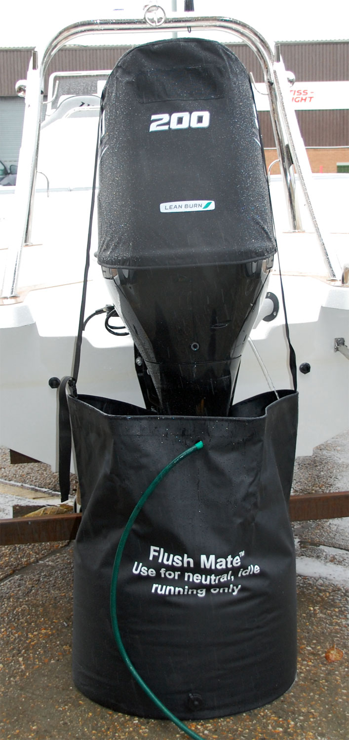 Outboard Motor Flush Bags Easy Flushing